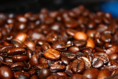 豆子, 咖啡因, 咖啡, 咖啡豆, 景深的, 宏观, 烘培的咖啡豆