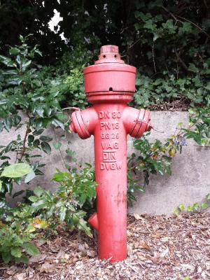 消火栓, 消防, 红色, 水洞, 复古