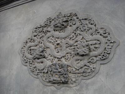 低浮雕, 雕塑, 皮埃尔 ·, gis, 龙, 中国, 模式