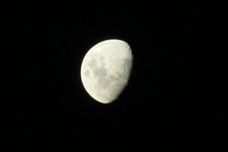 月亮, 晚上, 新月