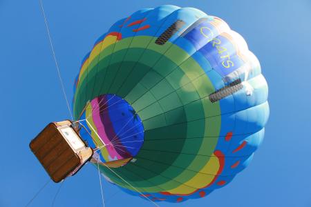 乘坐热气球, 气球, 美, 节日, 生动, 多彩, 热气球
