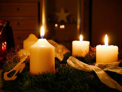 来临, 圣诞节, x mas, 圣诞节的时候, 圣诞装饰, 沉思的, 蜡烛