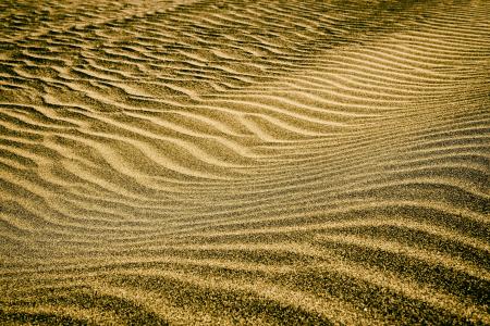 沙漠, 文路, 黄金, 沙子, 沙丘, 自然, 模式