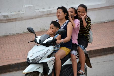 老挝, 琅勃拉邦, 滑板车