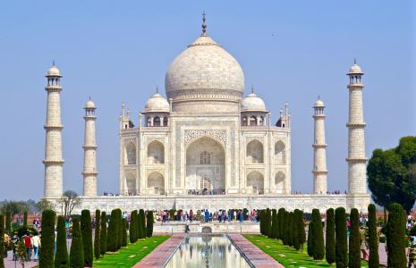 印度, 阿格拉, 建筑, 旅行, 泰姬陵, 陵墓, 著名的地方