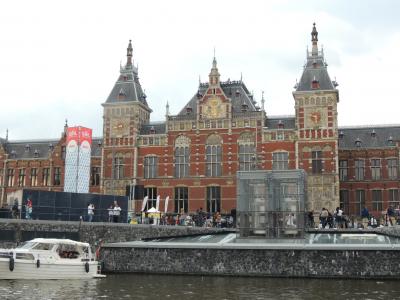 阿姆斯特丹, 船舶, 小船, 划船, 帆船, 中央车站, 建筑