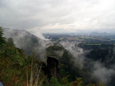 撒克逊瑞士, 美, 气氛, 国家公园撒克逊瑞士, 雾