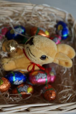 复活节, 兔子, 鸡蛋, 节日, 巧克力, 动物, 春天