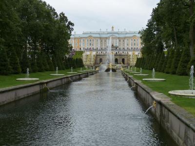 彼得夏宫, 彼得斯堡, 颐和园, 俄罗斯, 从历史上看, 公园, 城堡