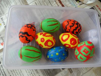 鸡蛋, 复活节彩蛋, 画, 多彩, 春天, 复活节, 复活节彩蛋
