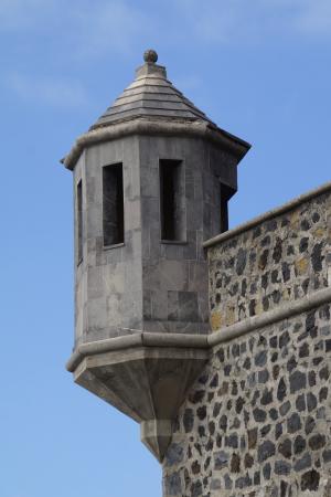 堡, 堡垒, 窗台, 瞭望, 特内里费岛, 中世纪, 从历史上看