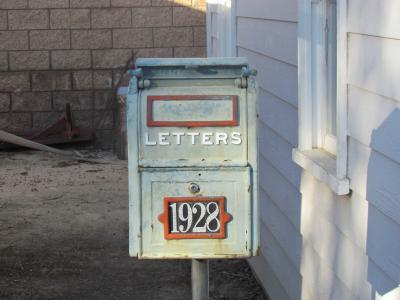 邮政信箱, 古董, 老, 信箱
