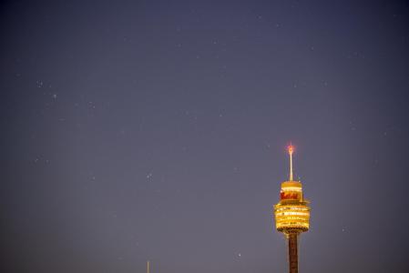 悉尼, 澳大利亚, 中心塔, 星星, 黎明