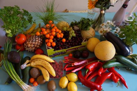 杂货, 水果, 水果运送, 素食主义者, 大豆, 食品, 食品杂货店