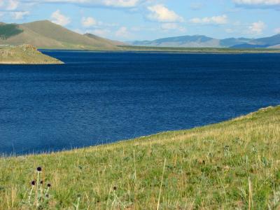 terchin 湖, 景观, 山脉, 自然, 沉默, 心灵的宁静, 蓝色