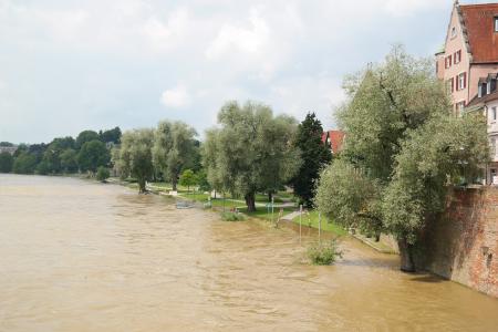 高水, 道路, 锁定, 损伤, 水灾损害, 销毁, 多瑙河