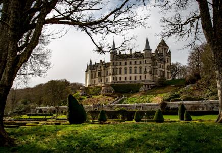 邓罗宾城堡, 城堡, 城堡, 苏格兰, 历史
