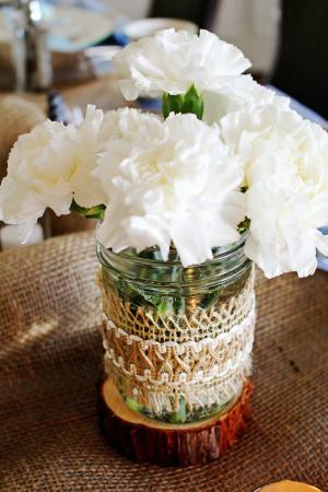 花, 花瓶, 装饰, 白色, 装饰, 花束