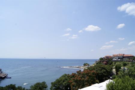 保加利亚, 海, 海滩, 云彩, 蓝蓝的天空, 夏季, 风光