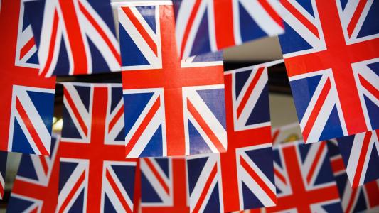 旗帜, 英国, 英国, 彩旗, 庆祝活动, 装饰, 装饰