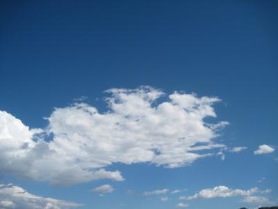 天空, 云计算, 蓝色, cloudscape, 白天, 户外, 背景