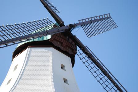 风车, 德国北部, 波罗地海, 海岸, 环境保育, 替代能源, 风力发电