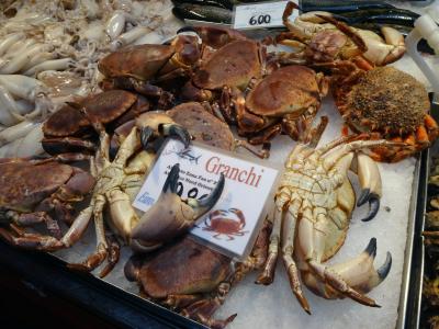 甲壳类动物, 螃蟹, 鱼市场, 市场, 海洋动物, 威尼斯