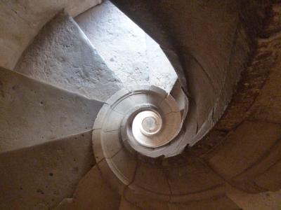 螺旋, 楼梯, 圣殿骑士城堡, 葡萄牙, 楼梯, 建筑, 螺旋楼梯