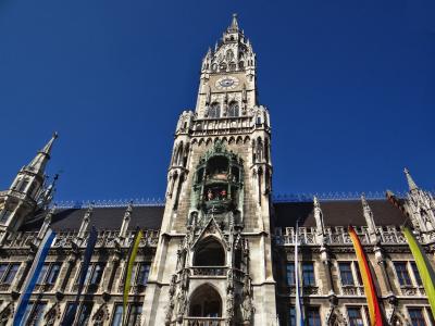 慕尼黑, 大会堂, 感兴趣的地方, 市政厅塔, 建筑, 玛利亚广场, 巴伐利亚