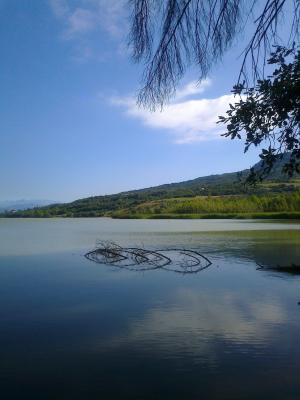 湖, 水, 自然, 山