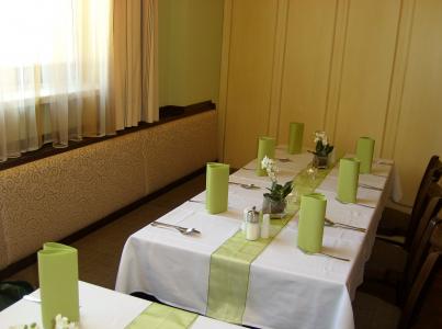 餐厅, 封面, 吃, 绿色, 白色