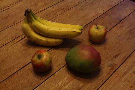 水果, 健康, 表, 香蕉, 美味, 吃, 食品