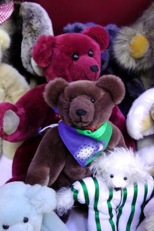 玩具熊, 多彩, 毛绒玩具, 玩具, 毛绒玩具, 可爱