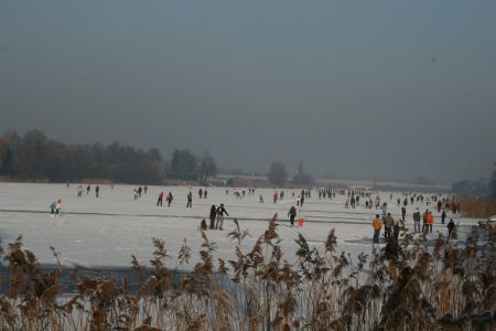 弗罗斯特, 天然冰上消遣, 景观, 滑冰, 荷兰