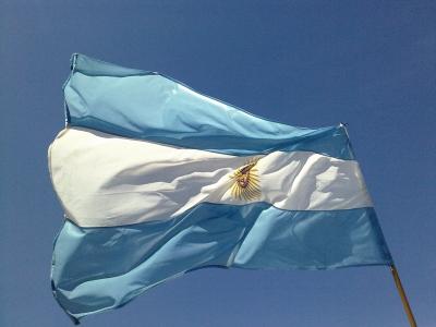 阿根廷国旗, 阿根廷, 国旗, 国家, 国家, 国家, 浅蓝色和白色