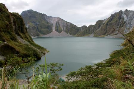 菲律宾, 皮纳图博, 徒步旅行, 风光, 亚洲, 景观, 火山