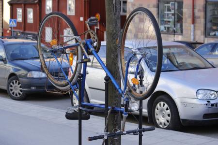 自行车, 街道, 城市