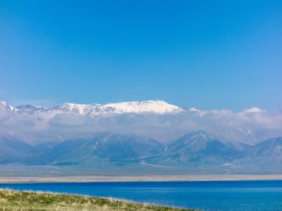 新疆, 赛里木湖湖, 一路上, 雪山, 山, 自然, 湖