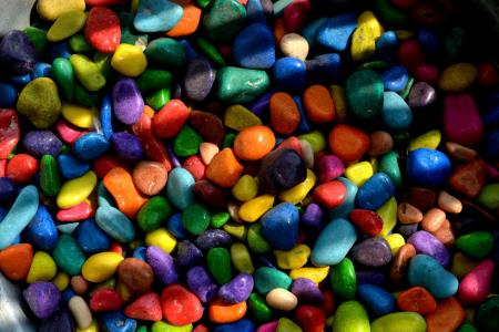 岩石, 石头, 多彩, 色彩缤纷, 鹅卵石