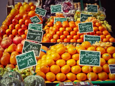 水果, 水果摊, 水果, 市场摊位, 健康, 食品, 出售