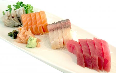 金枪鱼, 三文鱼, 日本, 海鲜, 鱼, 海, 健康
