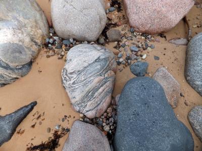 沙子, 岩石, 海, 石头