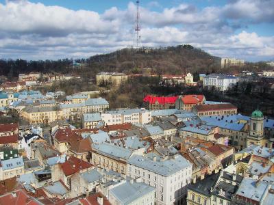 利沃夫, 城市, 利沃夫城市, 乌克兰, 旅游, 景点, 屋顶