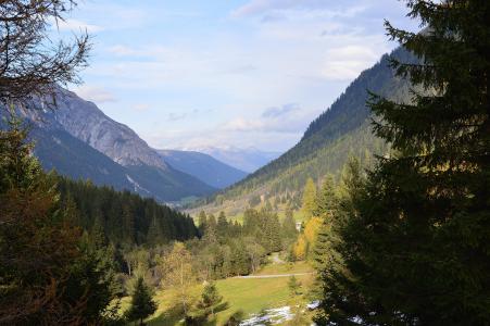 gschnitztal, 燃烧器上的 steinach, gschnitz, 秋天, 山脉, 蒂罗尔, 奥地利