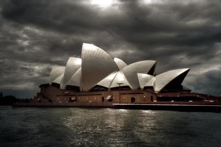 歌剧, 澳大利亚, 悉尼, 悉尼歌剧院, 歌剧院, 建设, 具有里程碑意义