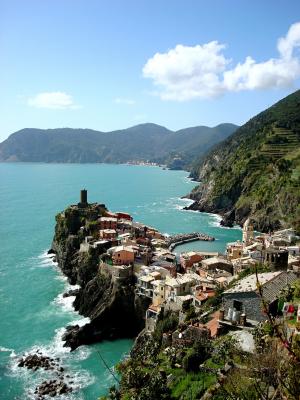 五渔村, 意大利, 地中海, 欧洲, 村庄, 意大利语, 旅游