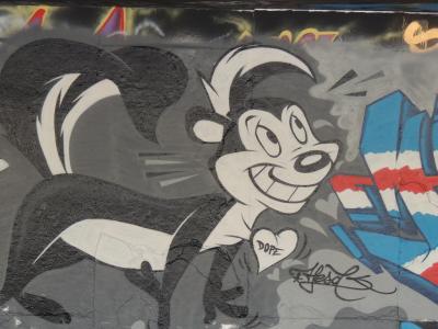 涂鸦, 街头艺术, 松鼠, 卡通, 城市, 伦敦