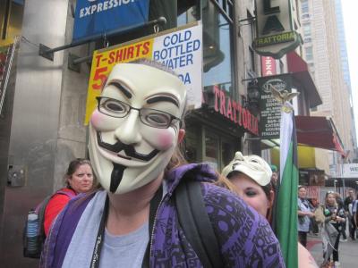 匿名, 面具, 抗议, 人, 互联网, 黑客, 政治