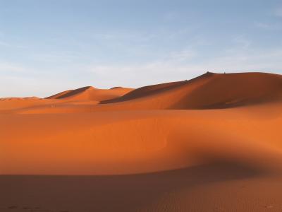旅行, 摩洛哥, 伊尔富德, 沙丘, 沙漠, 沙子, 景观