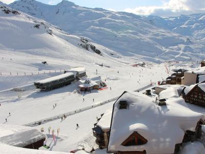 冬天, 瓦尔托朗谷, 法国, 滑雪, 雪, 阿尔卑斯山, 度假村